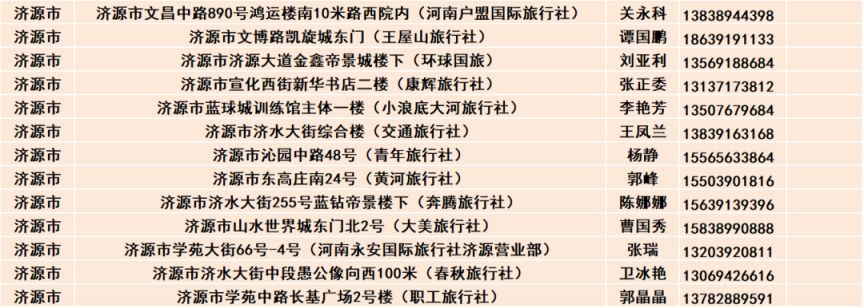济源旅行社最新报价，开启探索旅行的新篇章之旅