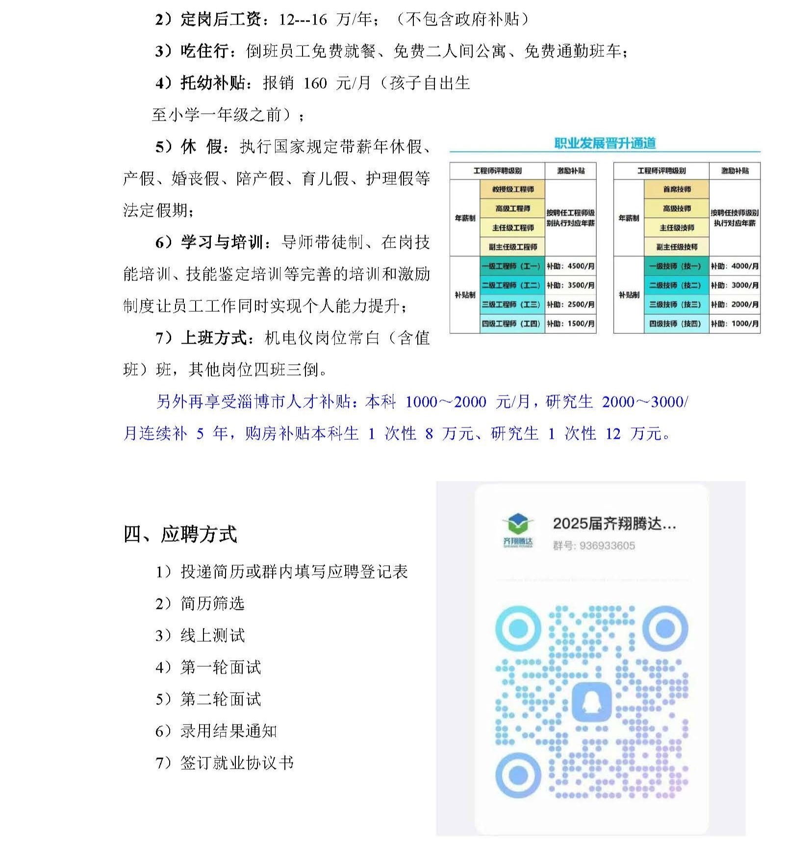 齐翔腾达2025最新招聘火热启动！