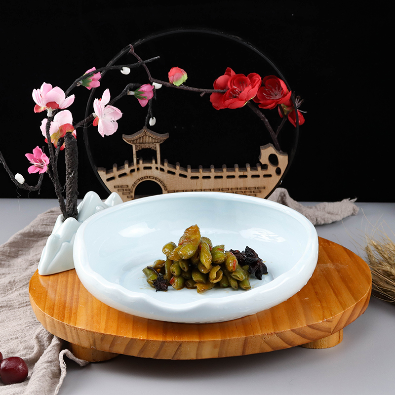 最新意境热菜盘饰,最新意境热菜盘饰——高科技的味蕾盛宴，重塑生活美学